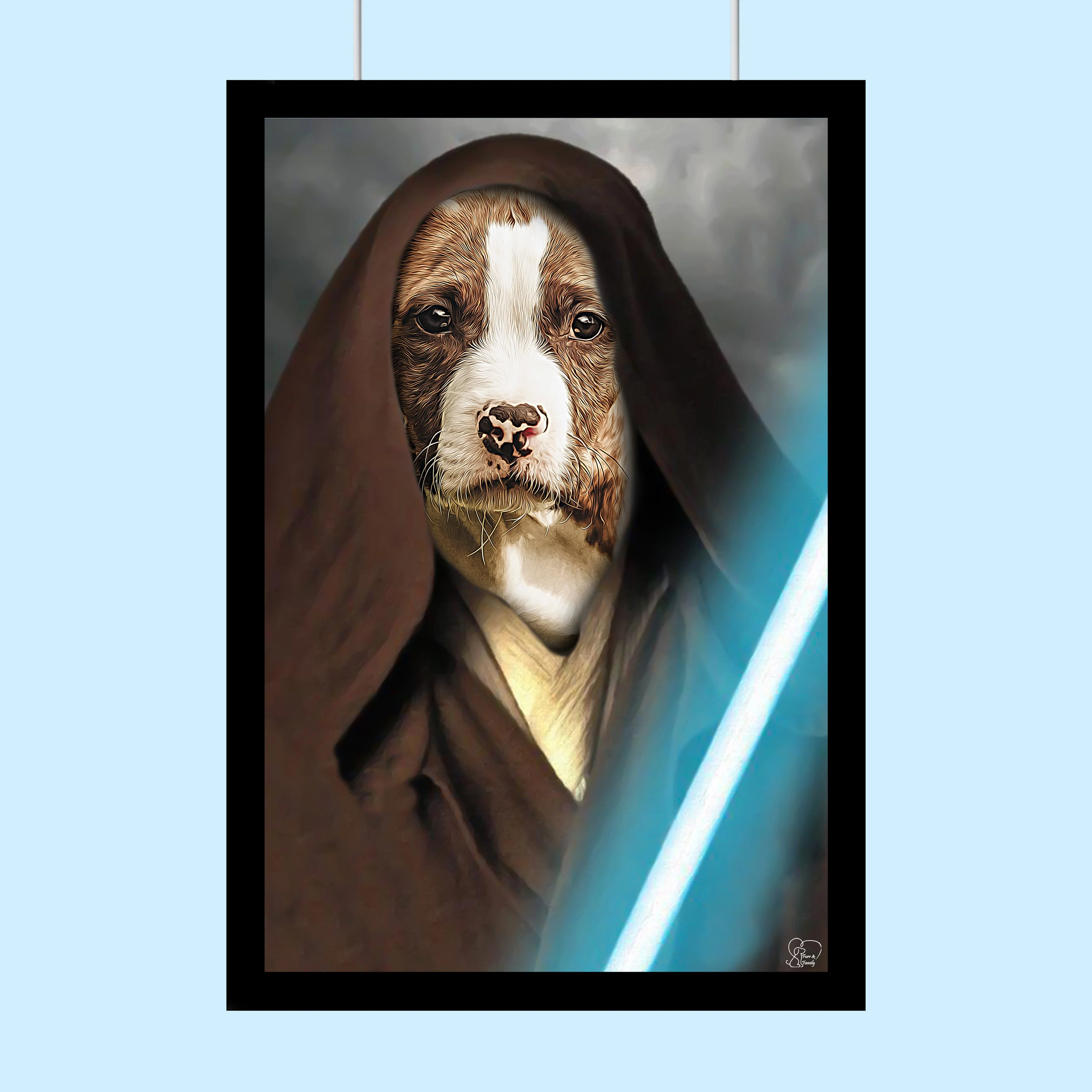 Kenobi Star Wars - Custom Pet Portrait